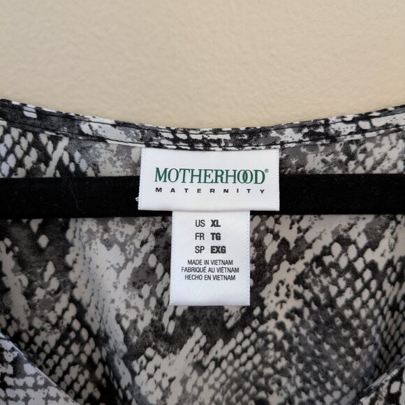 🤰 Motherhood Maternity XL Snakeskin Pattern Tank Top - Picture 4 of 4
